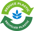 Reduce Plastic Recycled plastic - Limita la plastica, plastica riciclata